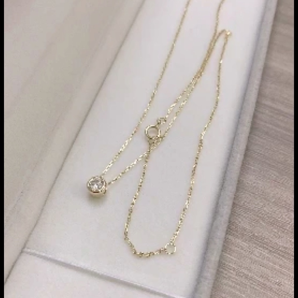 Real Lab Diamond Necklace - Picture 3 of 9